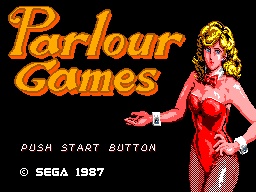 Parlour Games Title Screen